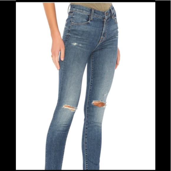 🆕 J BRAND distressed skinny jeans 🆕 - Picture 4 of 14
